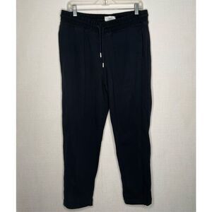 Mr Porter (Mr P.) 100% Cotton Tapered‎ Sweatpants SZ L Black(32x27)